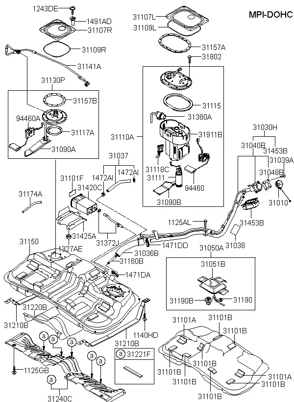 Fuel Tank diagram