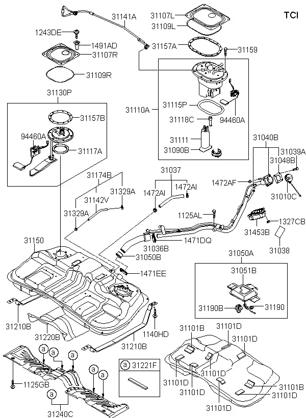 Fuel Tank diagram