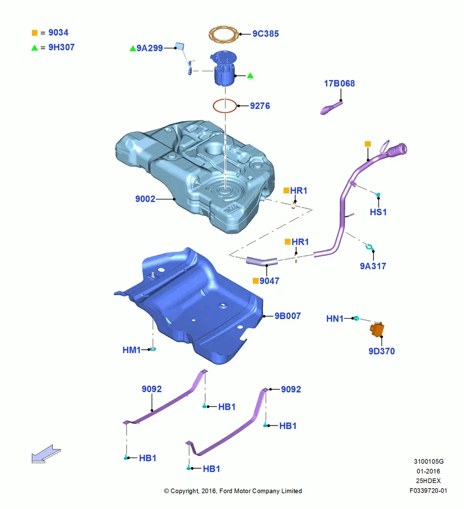 Fuel Tank diagram
