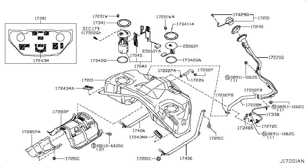 Fuel Tank diagram