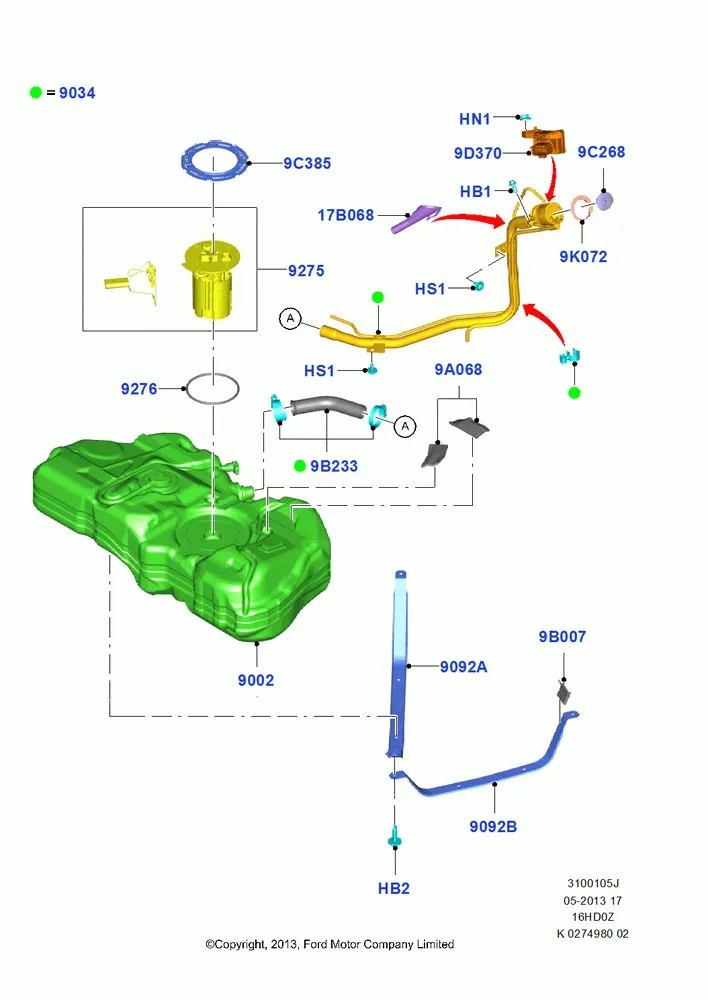 Fuel Tank diagram