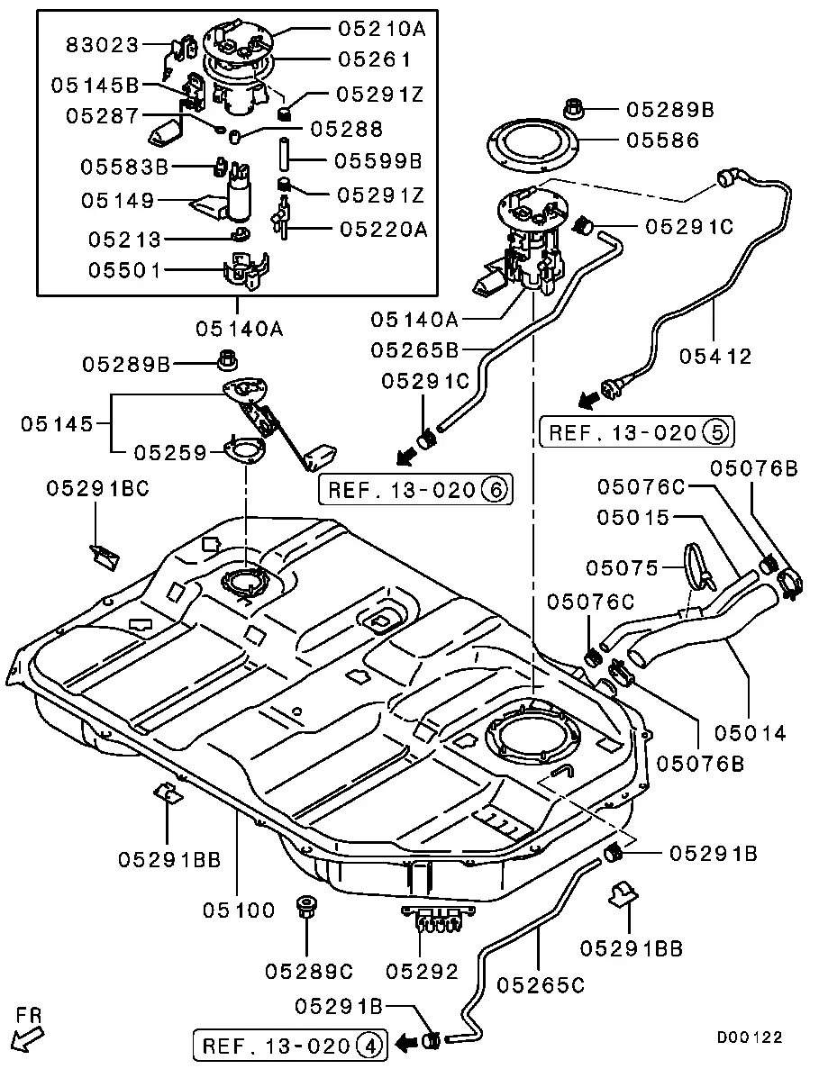 Fuel Tank diagram