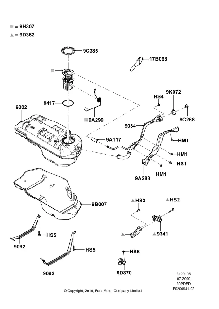 Fuel Tank diagram