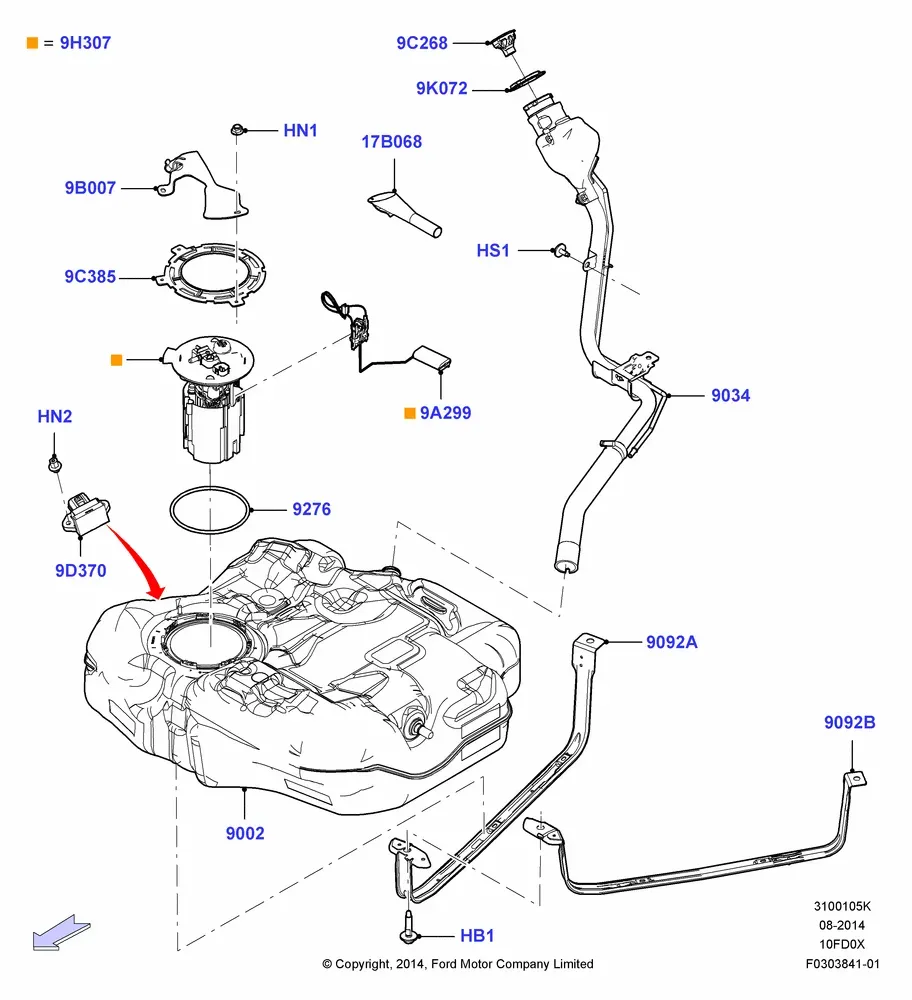 Fuel Tank diagram