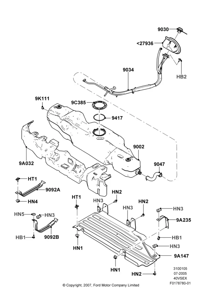 Fuel Tank diagram