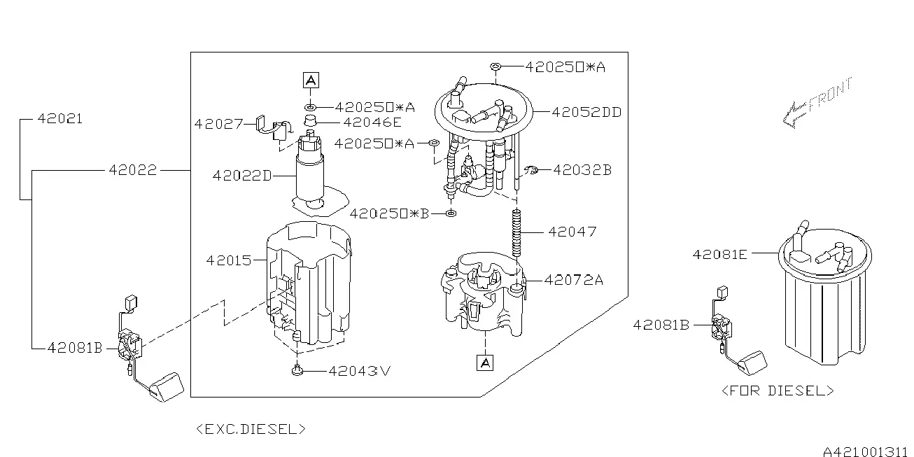 Fuel Pump Assembly diagram