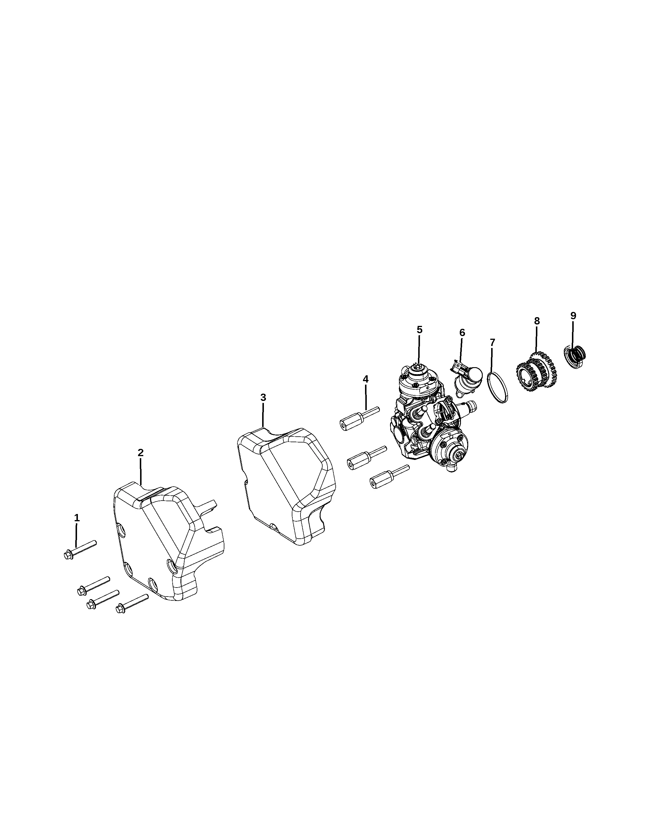 High Pressure Fuel Pump diagram