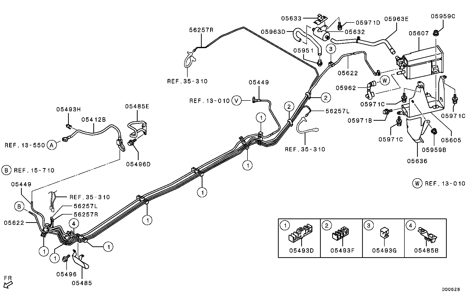 Fuel Line and EVAP System diagram