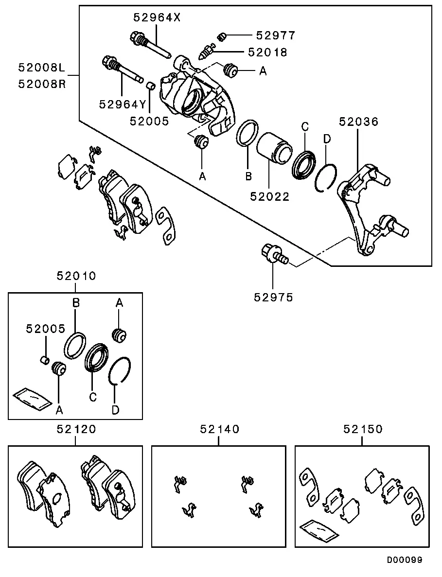 Rear Wheel Brakes diagram
