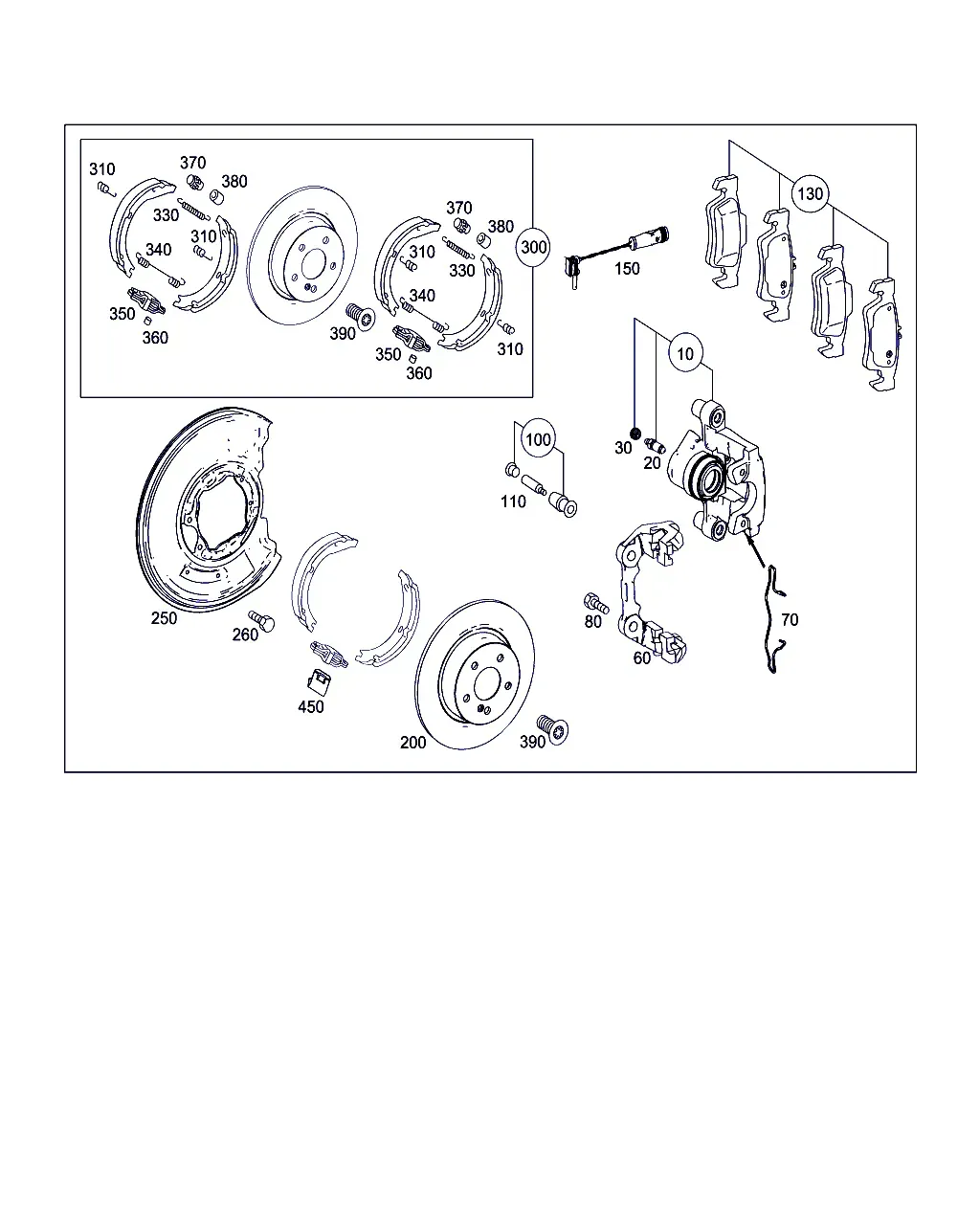 Rear Wheel Brake diagram