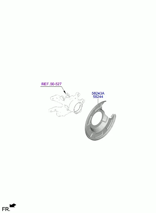 Rear Wheel Brake Assembly diagram