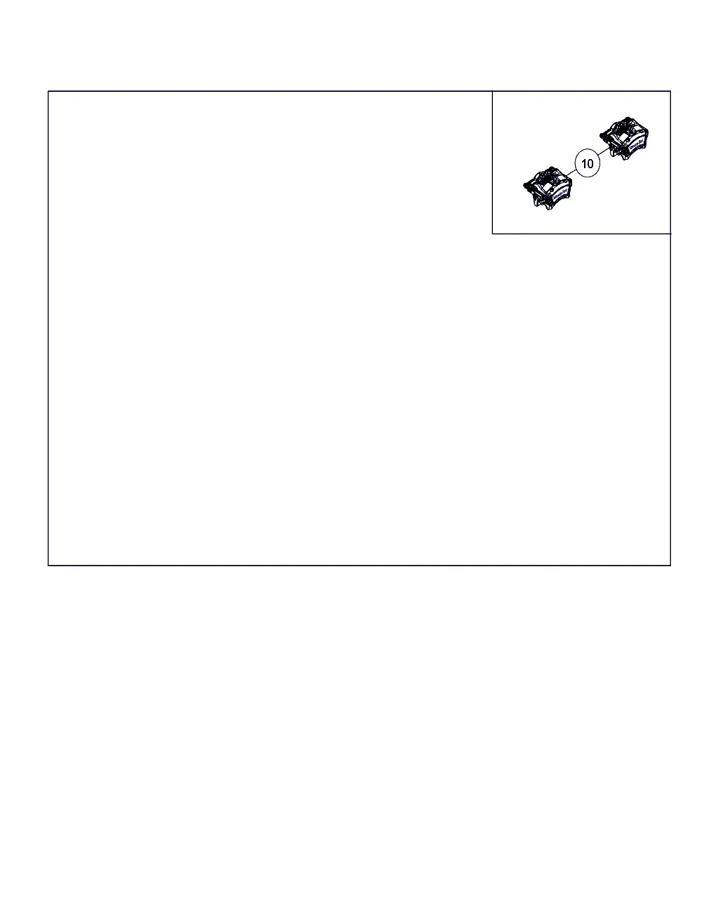 Brake Discs and Calipers diagram
