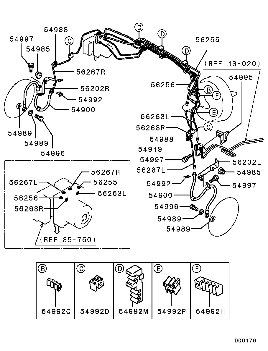 Brake Lines diagram