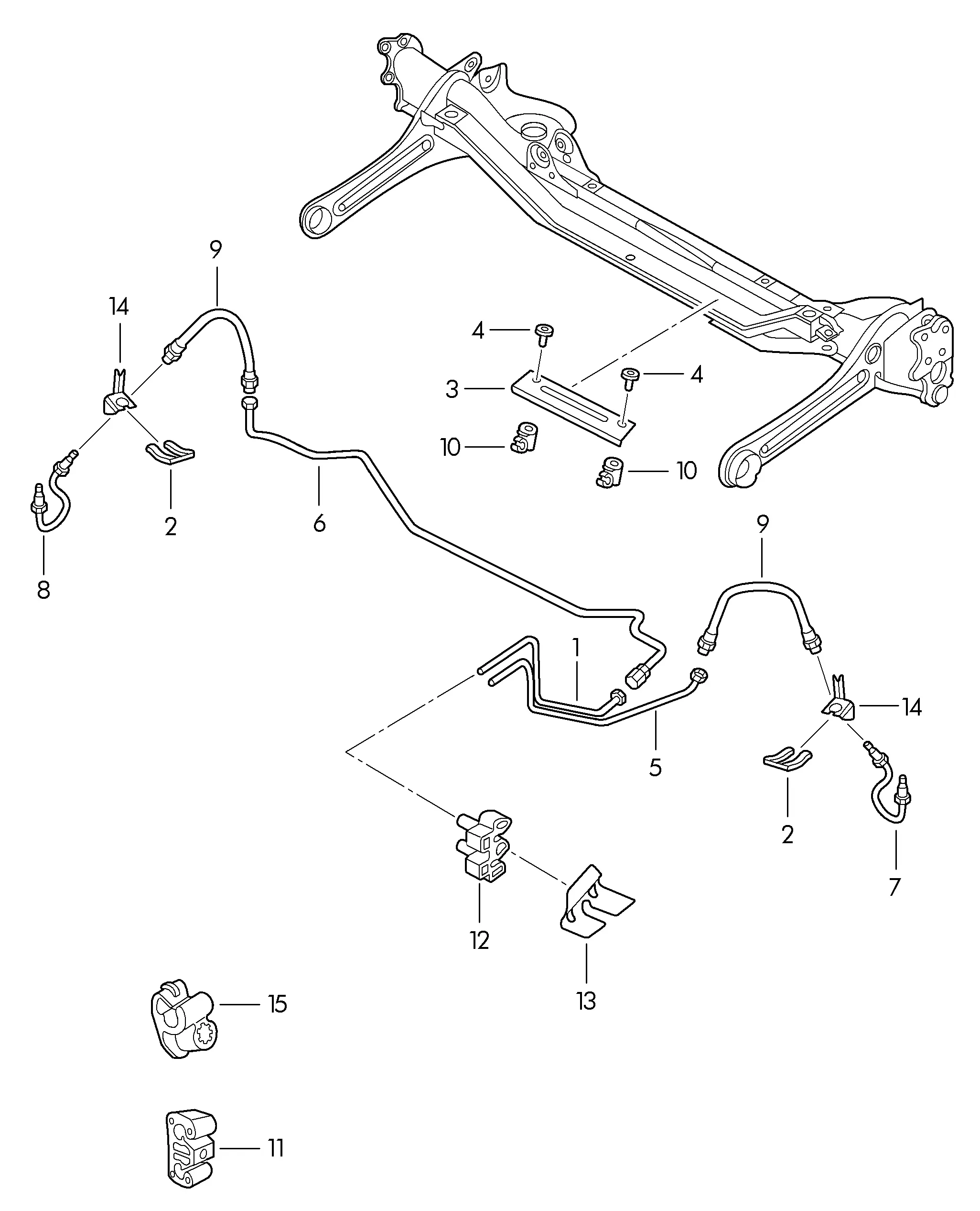 Brake Lines and Hoses diagram
