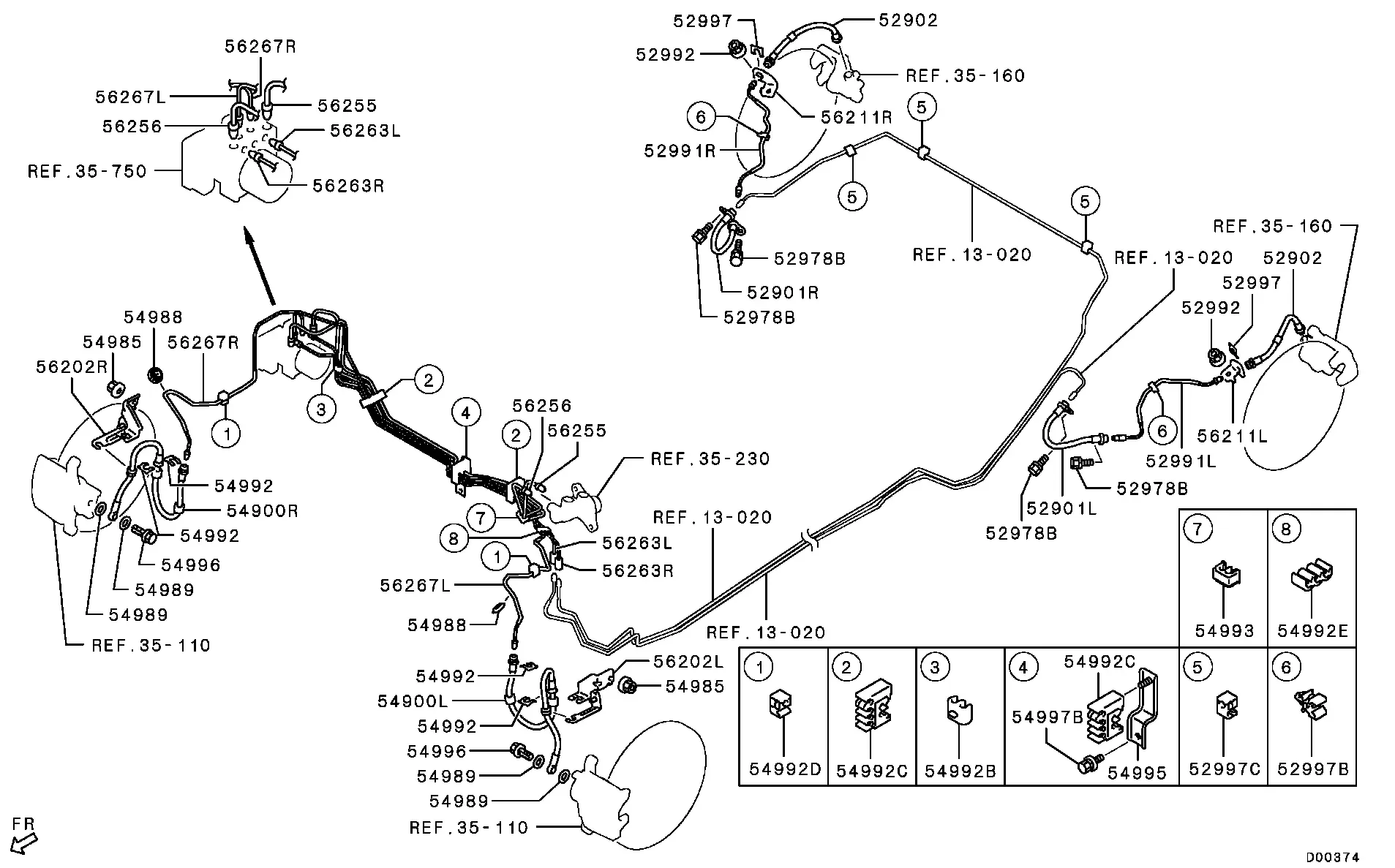 Brake Lines and Hoses diagram
