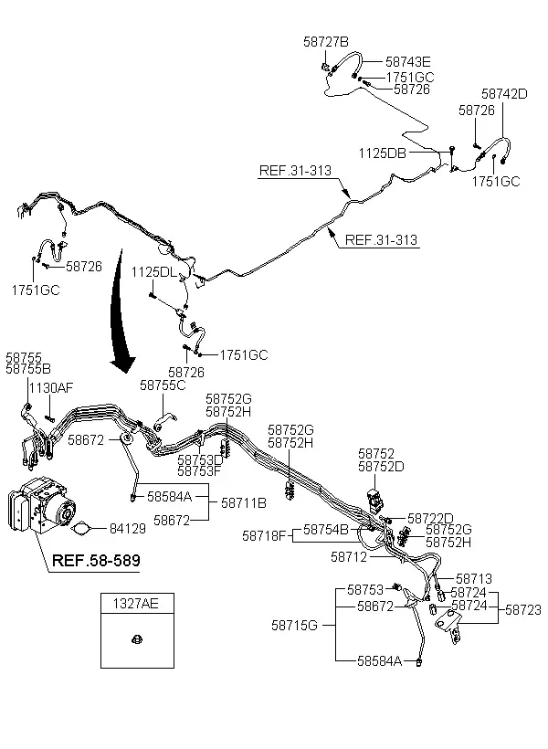 Brake Lines diagram