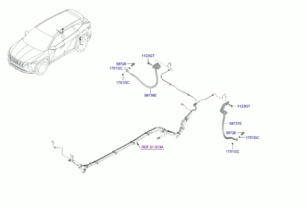 Brake Lines diagram