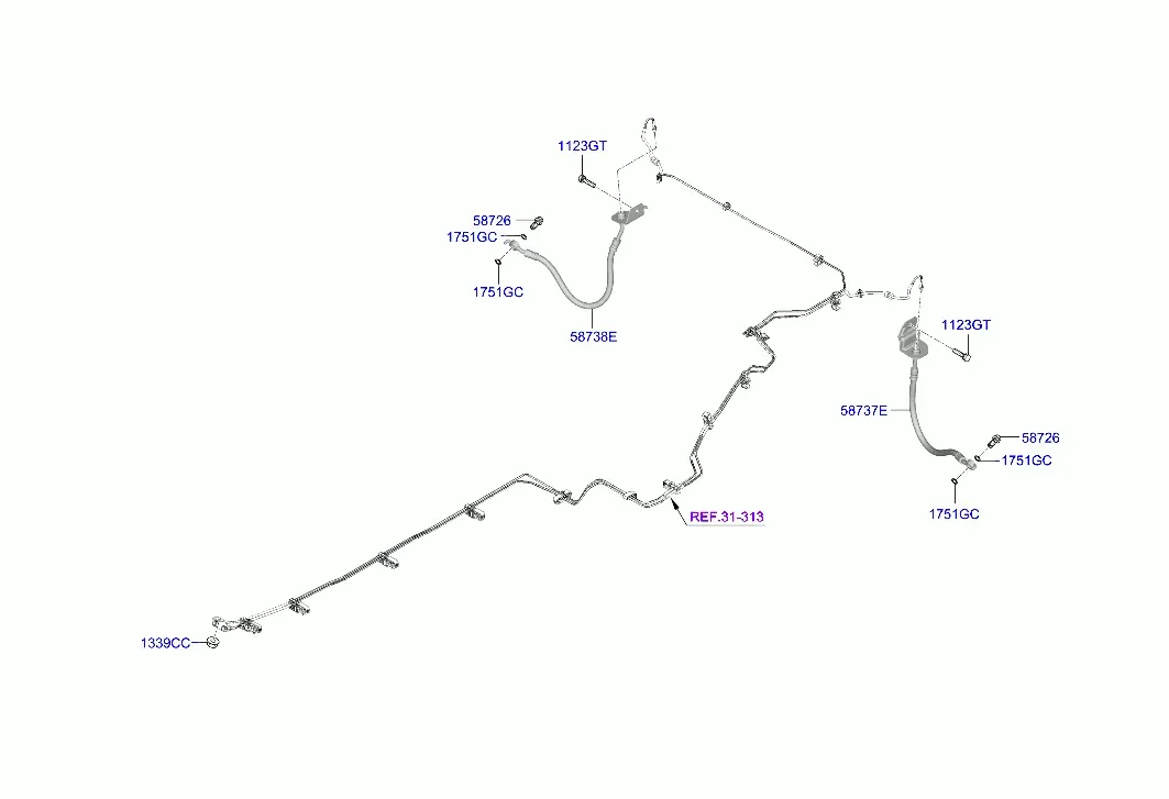 Brake Lines diagram
