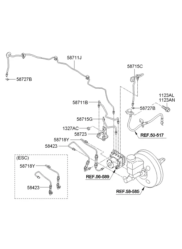 Brake Lines diagram