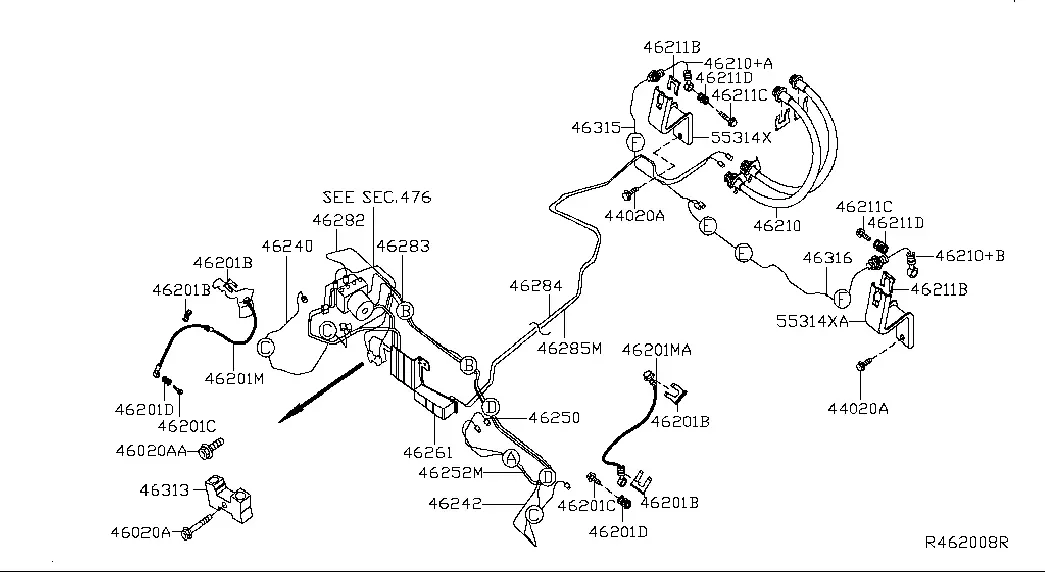 Brake Lines diagram