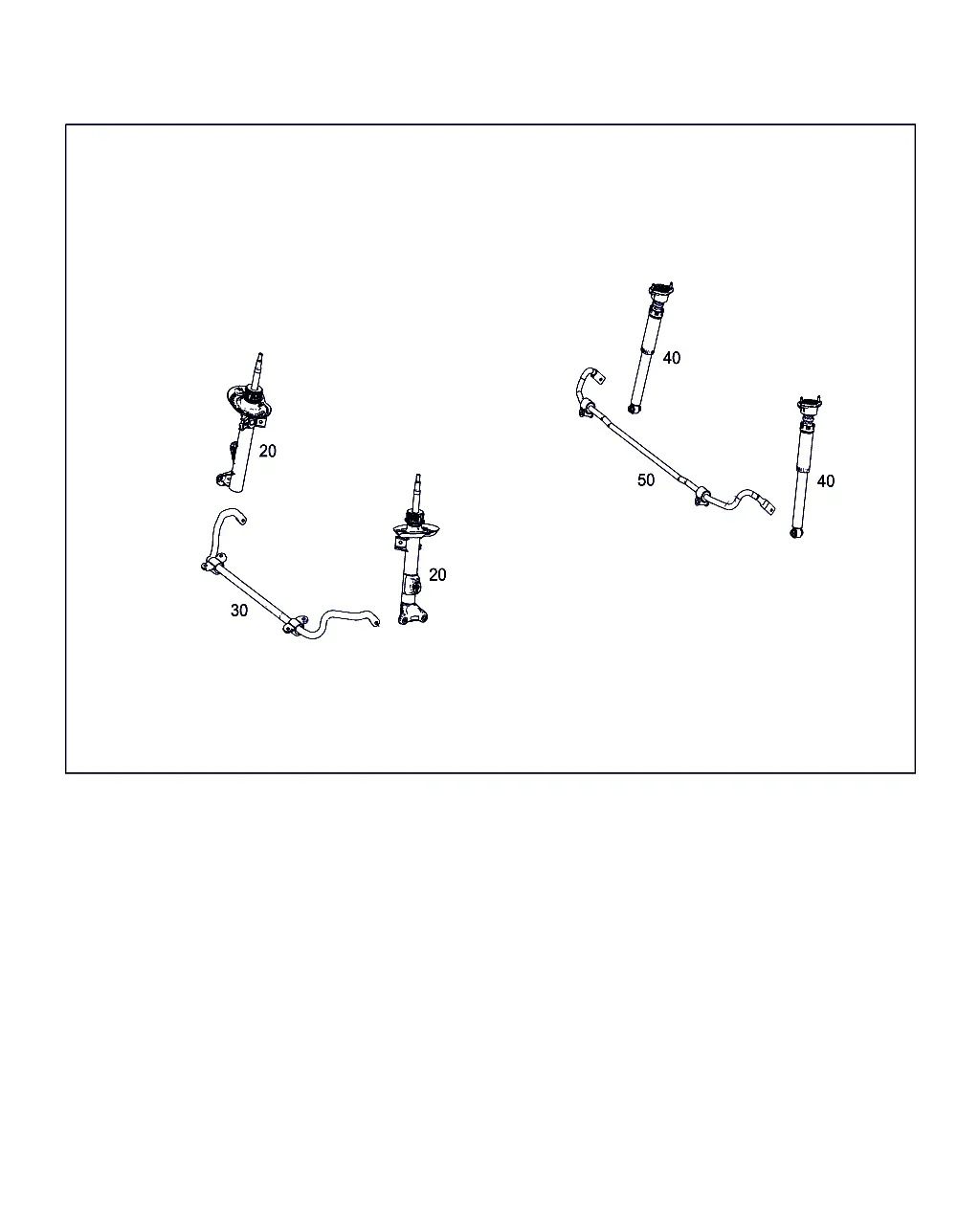 Torsion Bar and Shock Absorber diagram