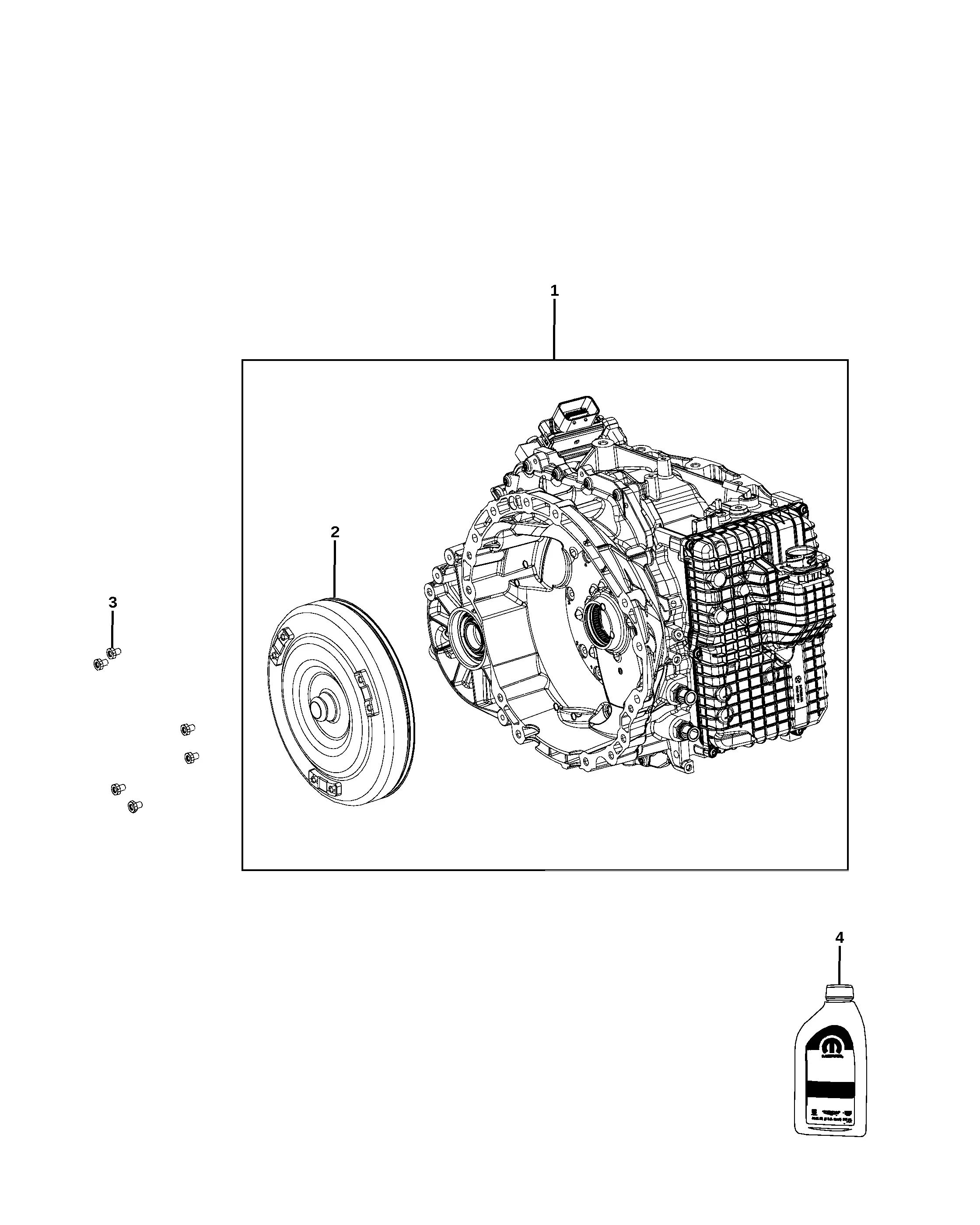 Transmission assembly diagram
