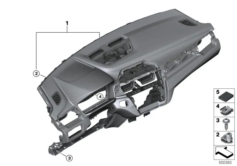 Dashboard panel diagram