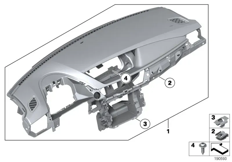 Dashboard panel diagram