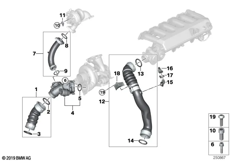 Charge Air Duct diagram