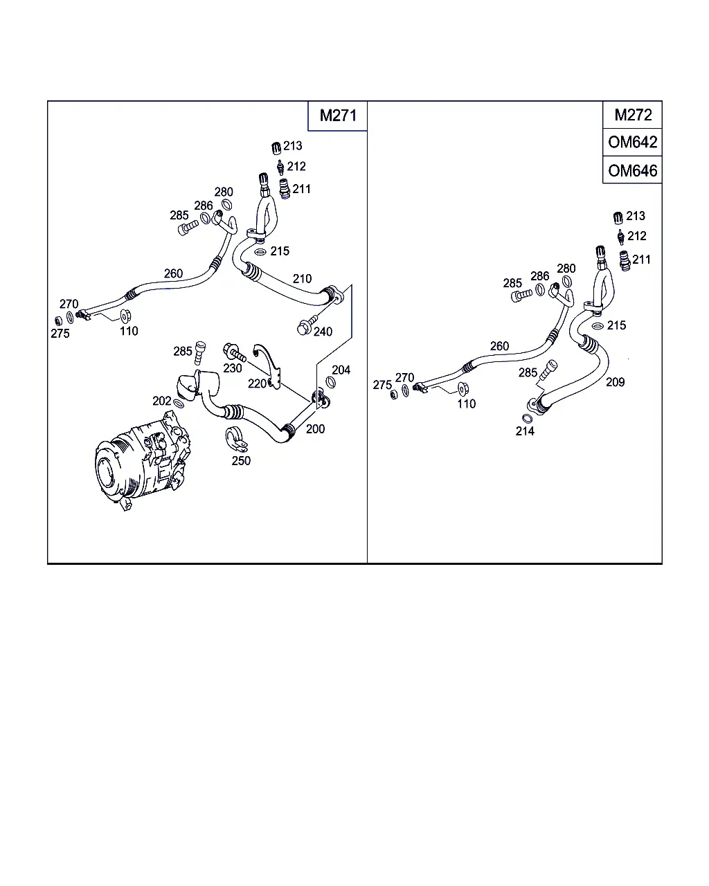 Refrigerant Lines diagram