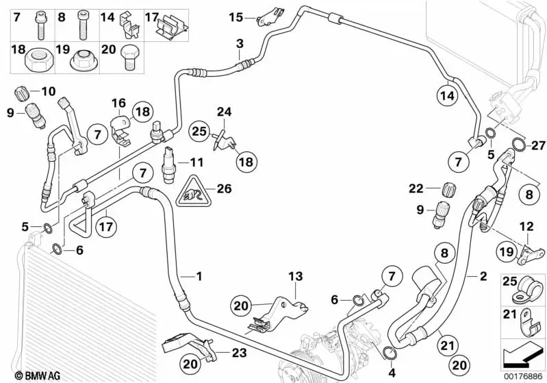 Refrigerant Lines diagram