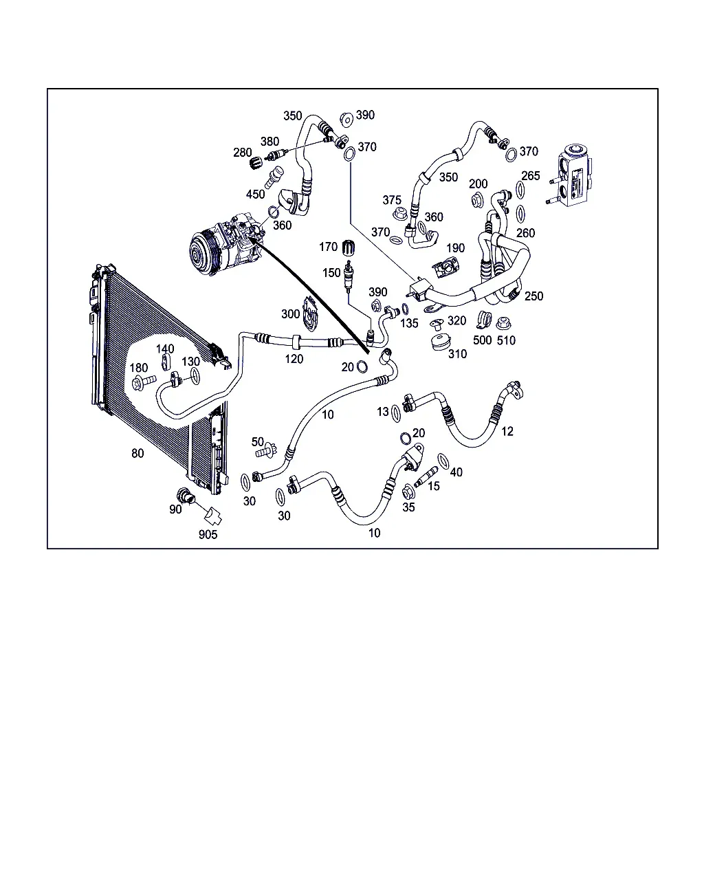 Refrigerant Lines diagram