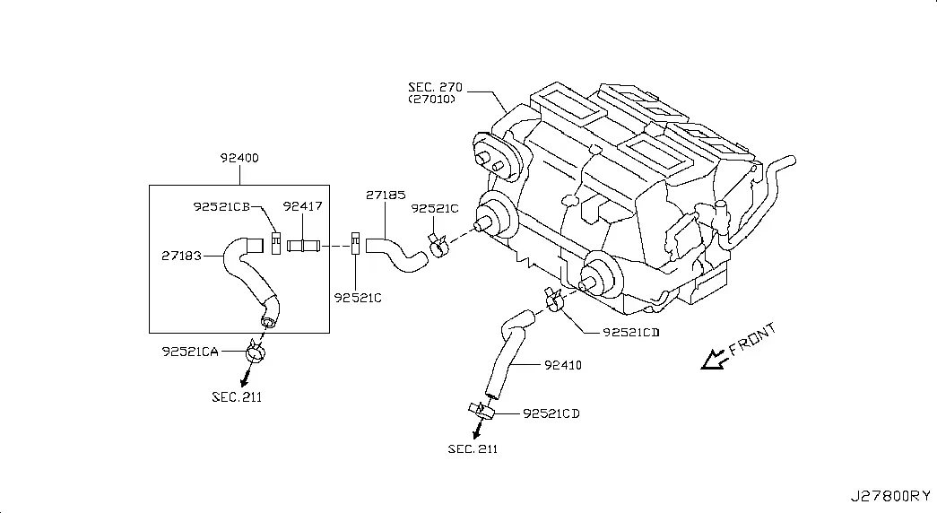 Heater Piping diagram