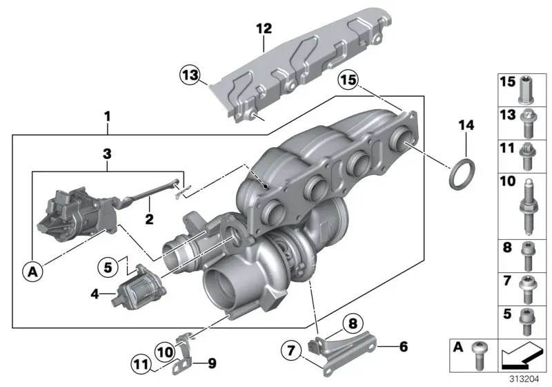 Turbocharger diagram