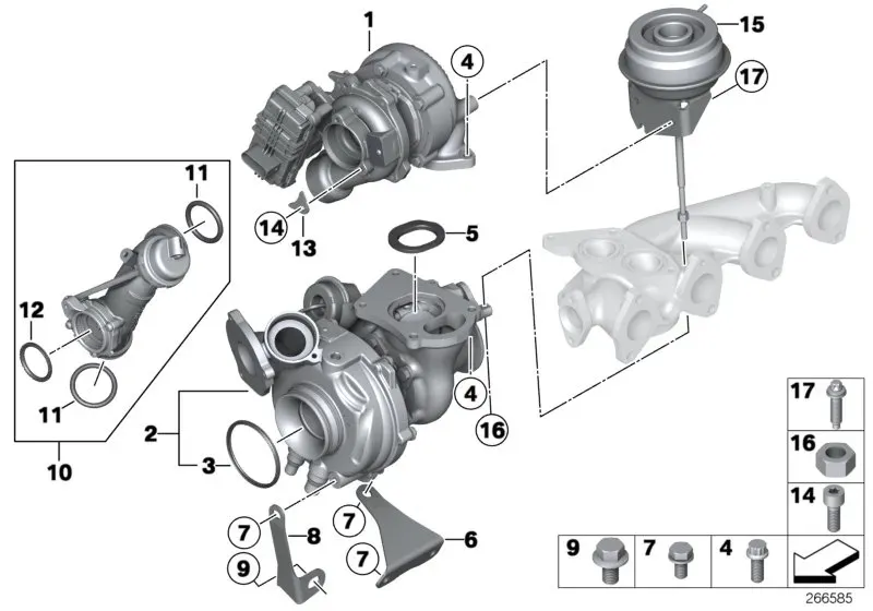 Turbocharger diagram