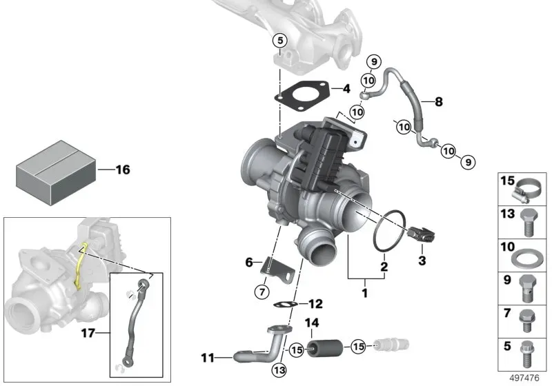 Turbocharger diagram