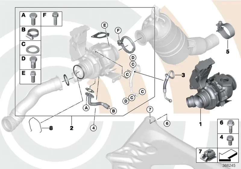 Turbocharger diagram