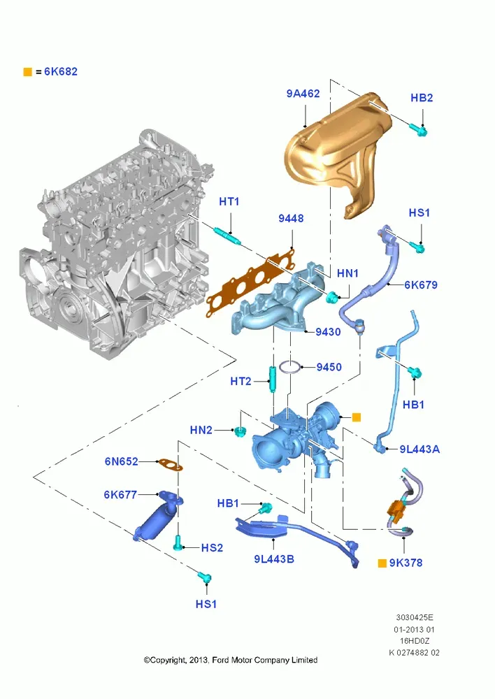 Turbocharger diagram