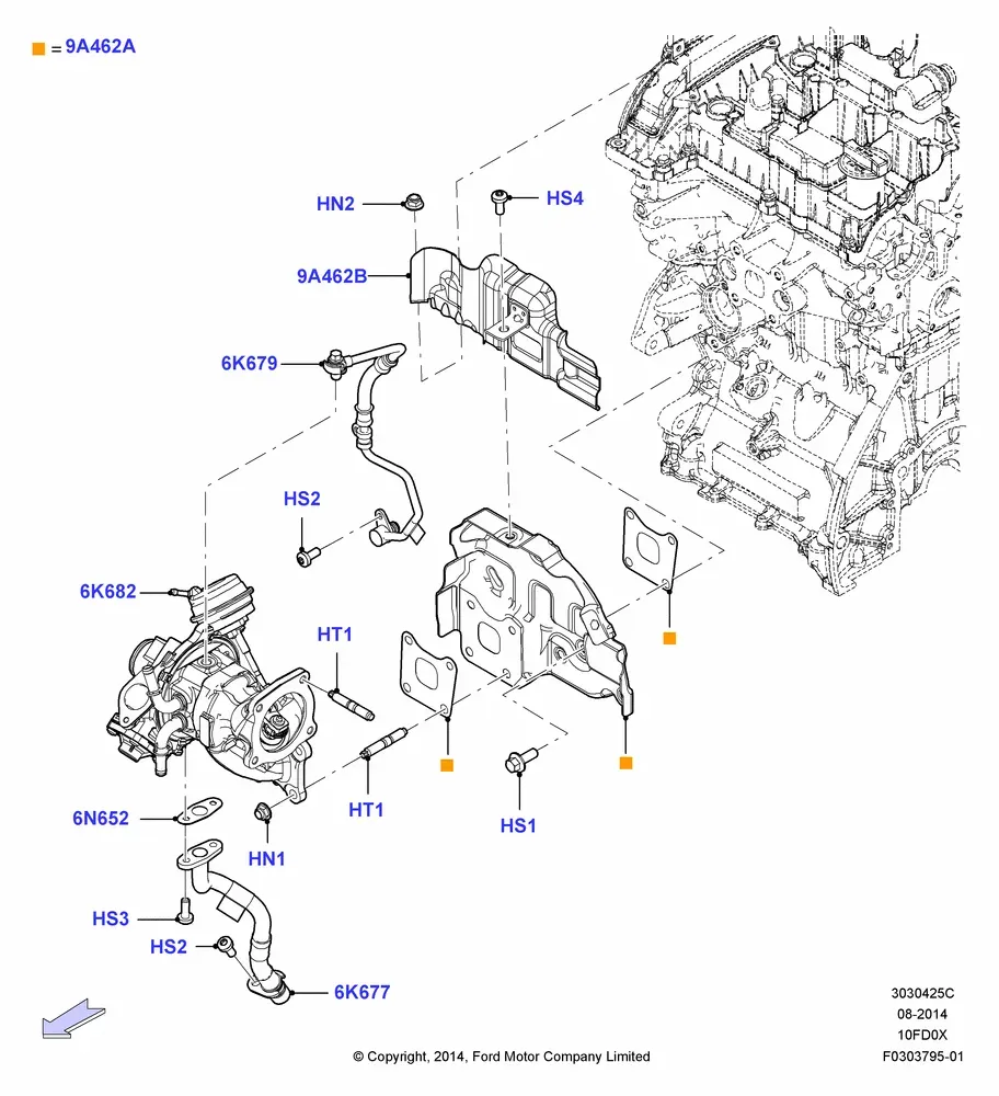 Turbocharger diagram