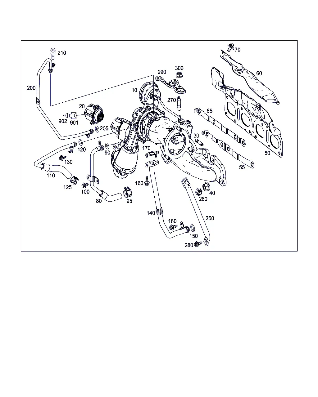 Турбонагнетатель diagram