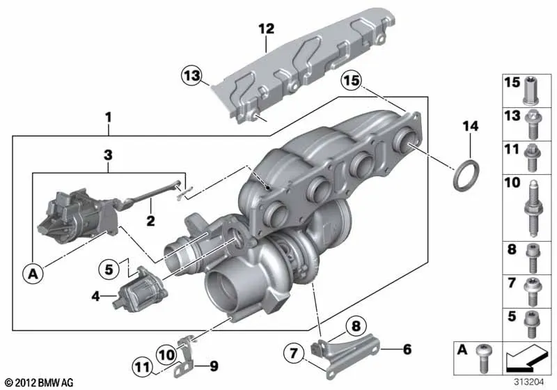Turbocharger diagram