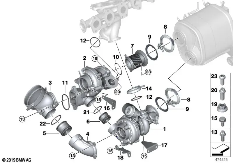 Low-Pressure Turbocharger diagram