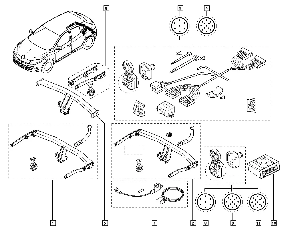 Tow Bar diagram