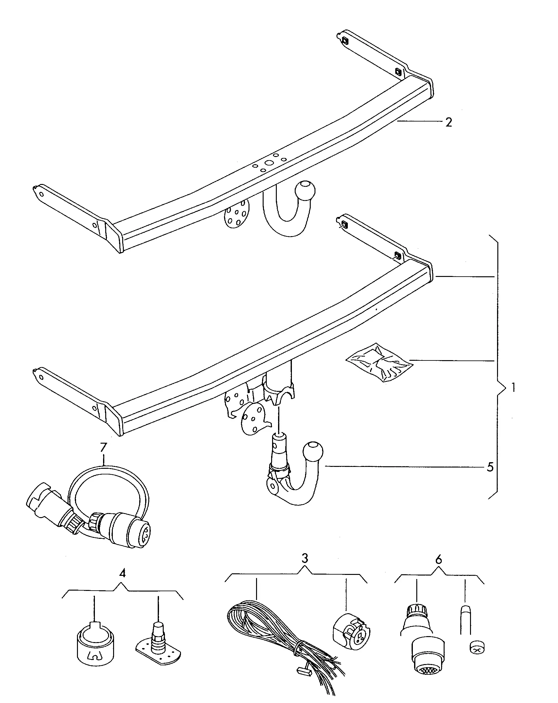 Tow Bar diagram