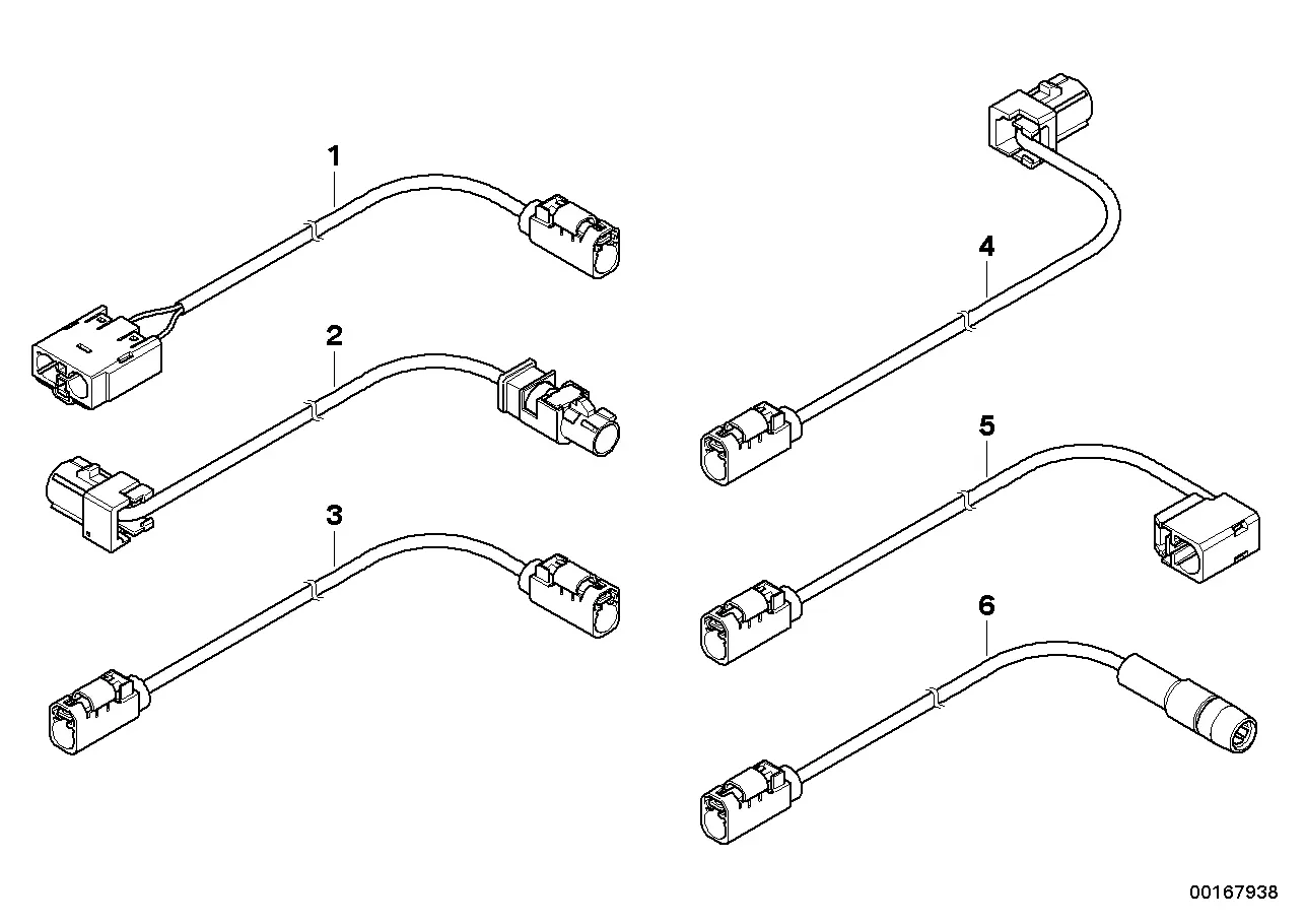 Antenna cable diagram