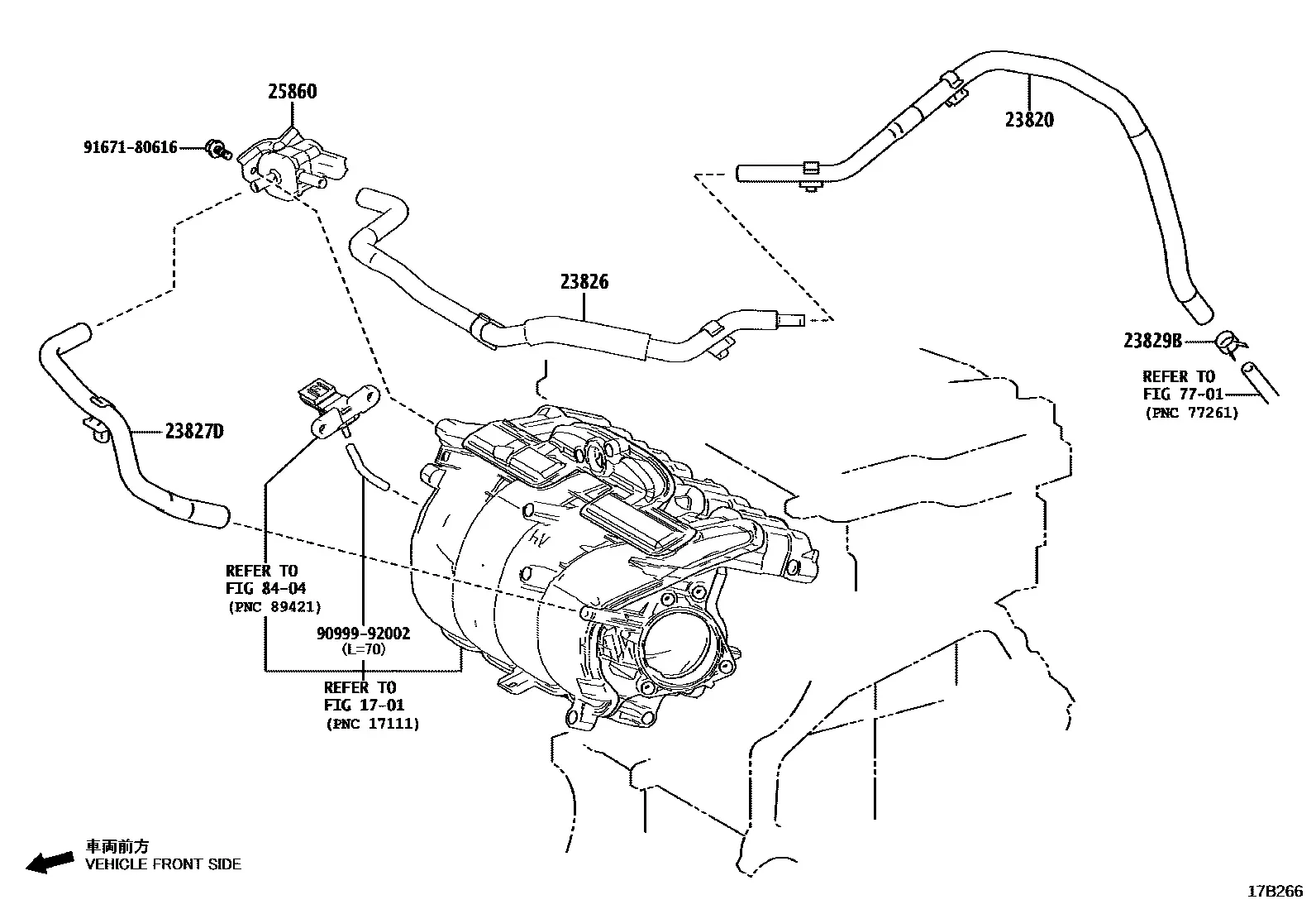 Vacuum piping diagram