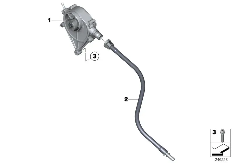 Vacuum pump diagram