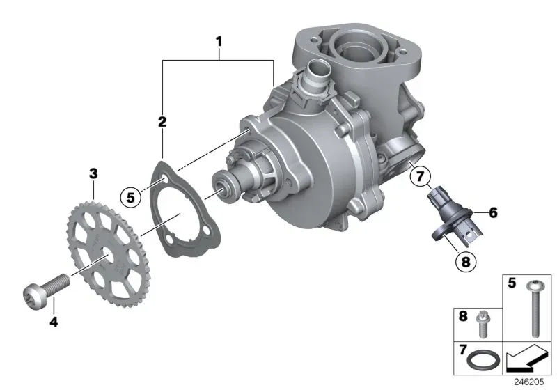 Vacuum pump diagram