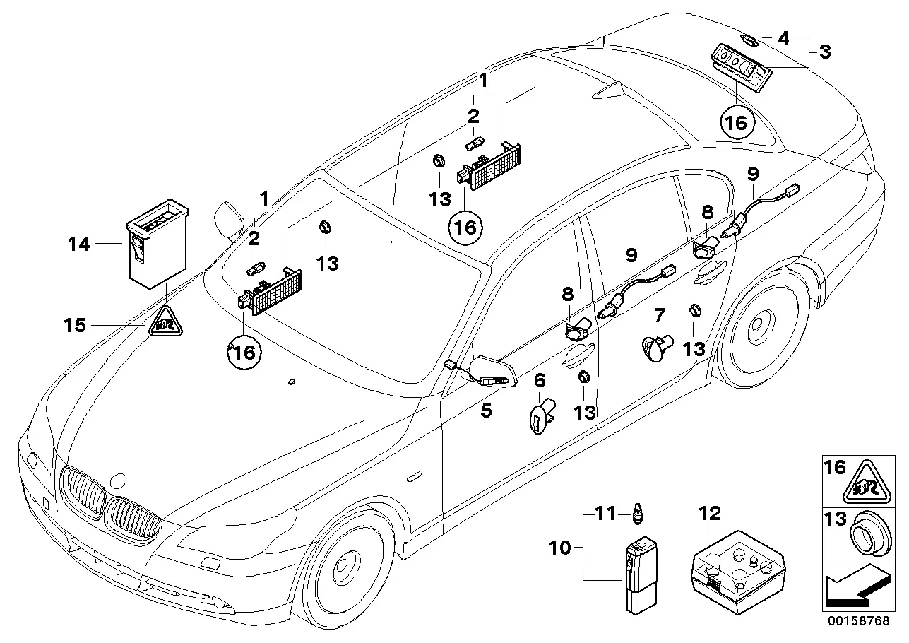 Lighting equipment diagram