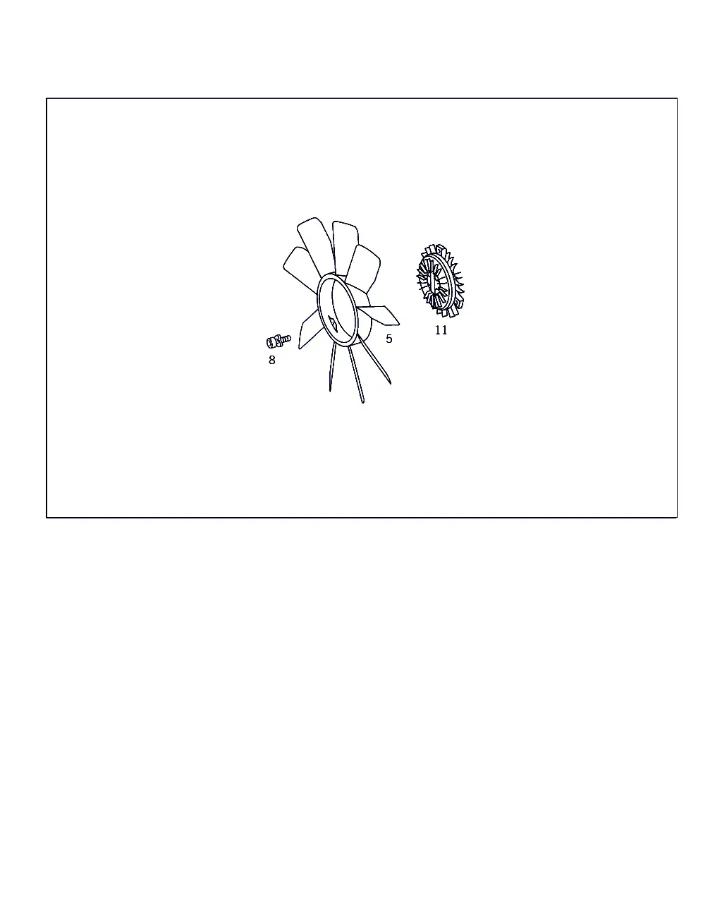Cooling fan diagram